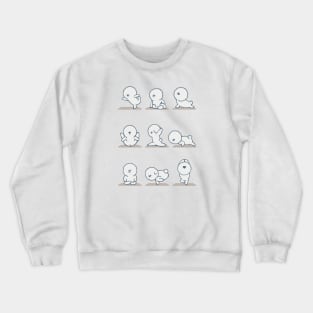 Bichon Frise Yoga Crewneck Sweatshirt